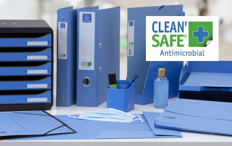 Exacompta Clean'Safe Antimicrobial Filing and Desktop Accessories FAQs