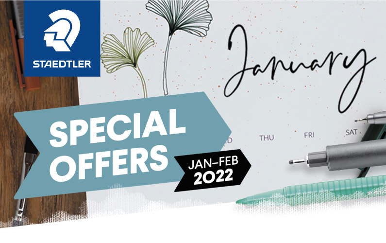 STAEDTLER Special Offers Jan-Feb 2022
